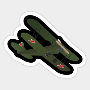 Night Witches Polikarpov Po-2 Bomber Sticker